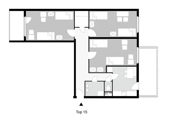 Appartement Roomy For Families And Groups *